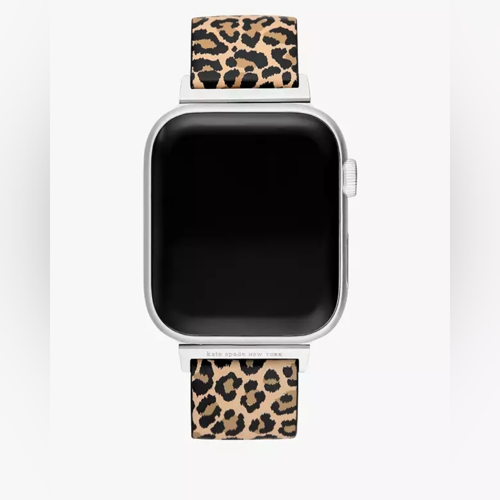 Kate Spade Leopard Silicone 38-40mm Band For Apple Watch